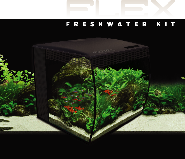 FLUVAL FLEX(フルーバル フレックス)オールインワンインテリア水槽-